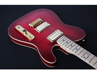 Vox Humana Tele With Carved Top & Back (2012)