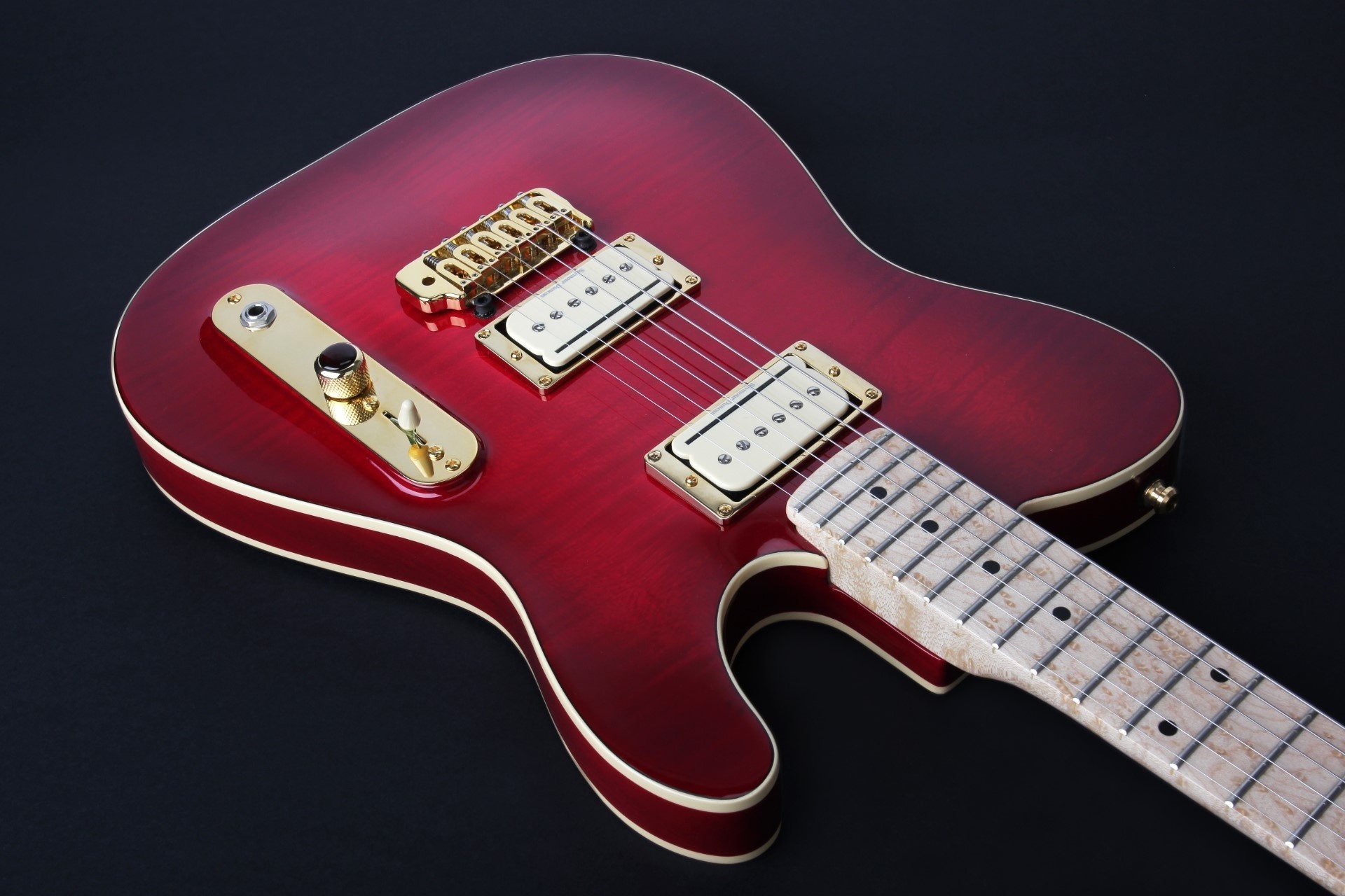 Vox Humana Tele With Carved Top & Back (2012)