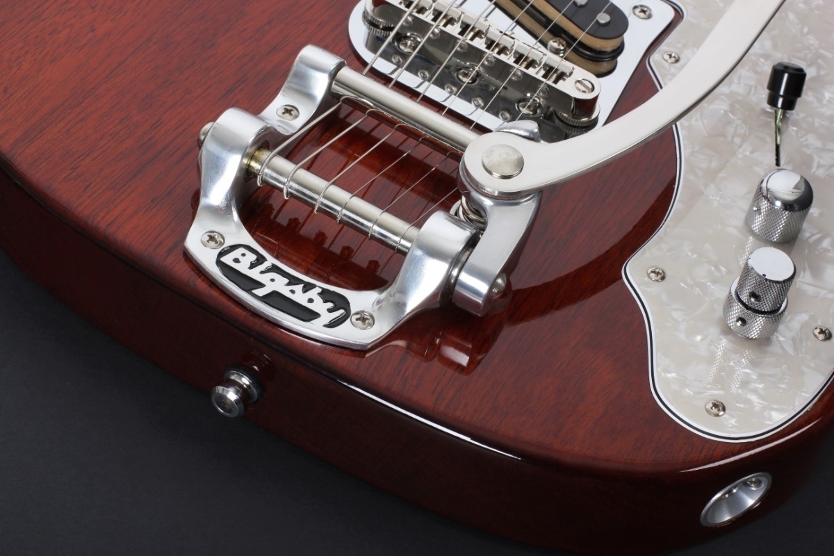 Vox Humana Mahogany Thinline 3-Pickup Tele (2012)