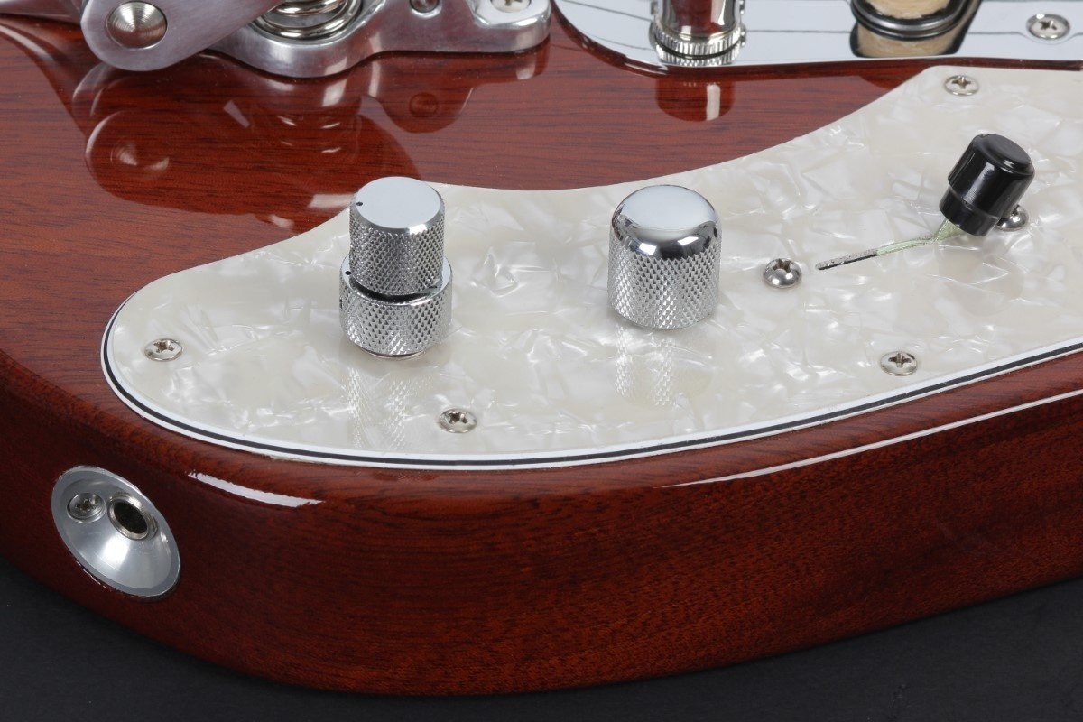 Vox Humana Mahogany Thinline 3-Pickup Tele (2012)