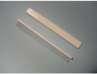 Classical guitar plastic saddle