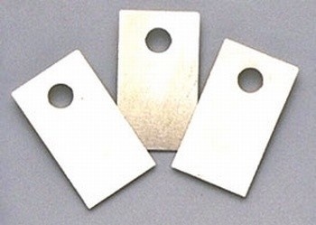 Zadel-ophoogplaatjes set/12