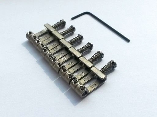 Highwood HG Contoured Vintage Stratocaster Saddles 10.5 relic