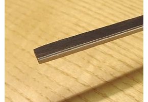 Binding ebony + w/b/w fiber 2 x 6.35 x 870mm