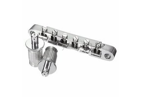 GTR Tune-O-Matic bridge chrome, 6mm studs