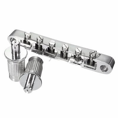 GTR Tune-O-Matic bridge chrome, 6mm studs
