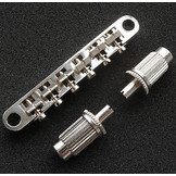 GTR Tune-O-Matic bridge chrome, 6mm studs