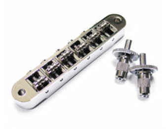 Allparts LP roller tunematic bridge chrome