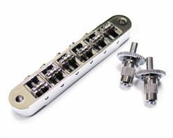 Allparts LP roller tunematic bridge chrome