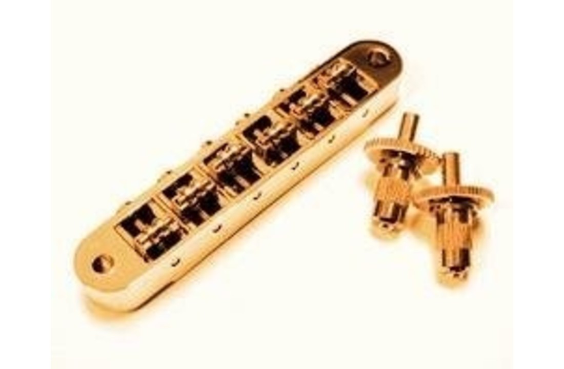 Allparts LP roller tunematic bridge gold