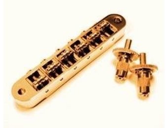 Allparts LP roller tunematic bridge gold