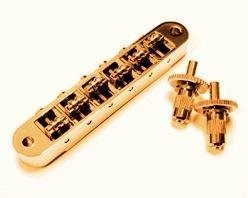 Allparts LP roller tunematic bridge gold