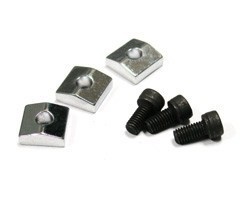 Locknut plates set/3 chrome