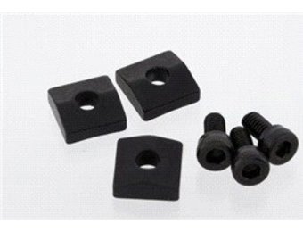 Locknut klemplaatjes set/3 black