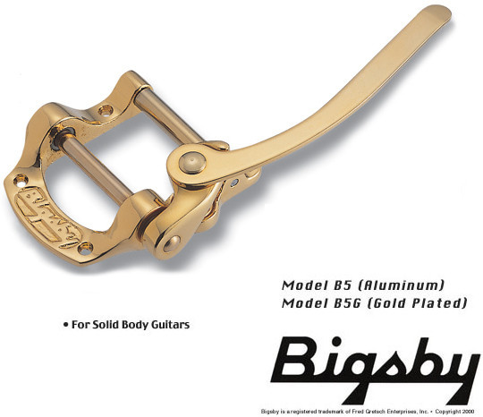 bigsby b5 gold