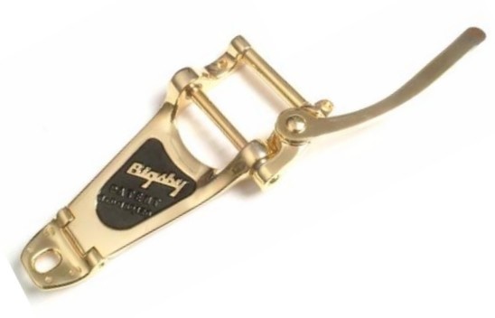 Bigsby B7 Vibrato Tailpiece for Les Paul gold