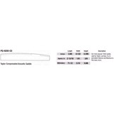 TUSQ PQ-9200-00 Saddle Taylor compensated