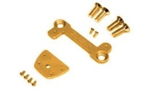 Vibramate V7 Les Paul Bigsby mounting plate gold for Gibson