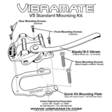 Vibramate V5 standard mounting kit