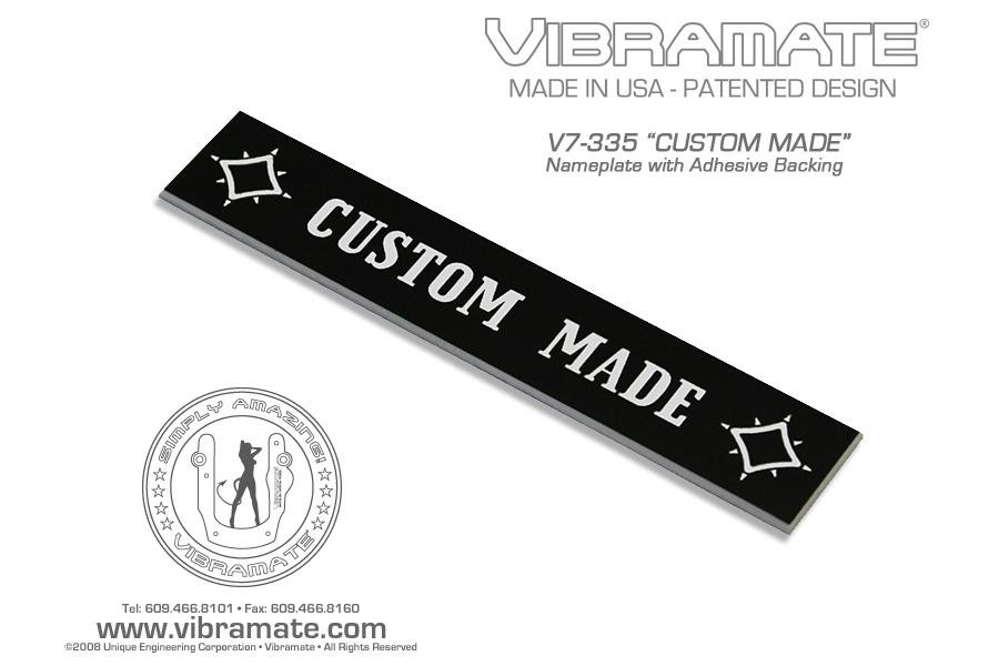 Vibramate Custom Made plate