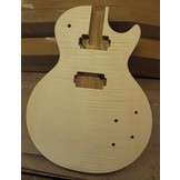 LP body mahogany with flamed maple top