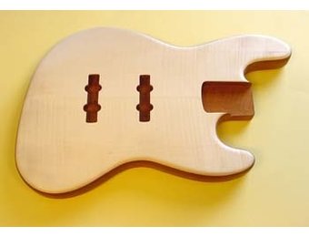 Vox Humana JB Bass body mahogany with flamed maple top