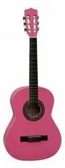 Gomez kindergitaar 1/2 pink