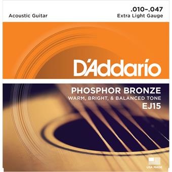 D'Addario EJ15 Phosphor Bronze 10-47
