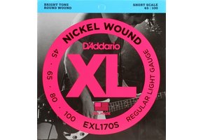 D'Addario EXL170S Short Scale Bass 045-100