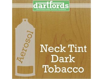 Dartfords nitrocellulose guitar neck lacquer dark tobacco - 400ml aerosol