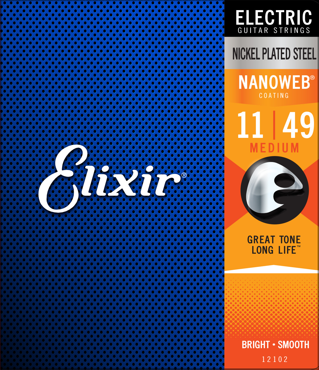 Elixir 12102 Nanoweb Electric Medium snaren 11-49