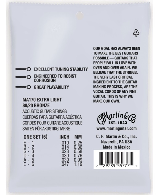 Martin MA170 Bronze 010-047