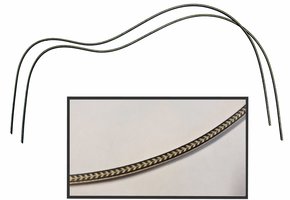 Pre-bent Herringbone+white purfling set dreadnought 3,5x1,5mm