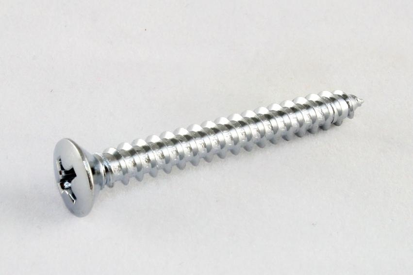 Neck screw short chrome set/4