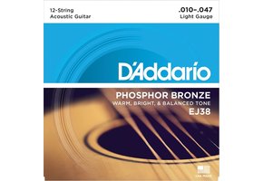 EJ38 12-String Phosphor Bronze L 010-047
