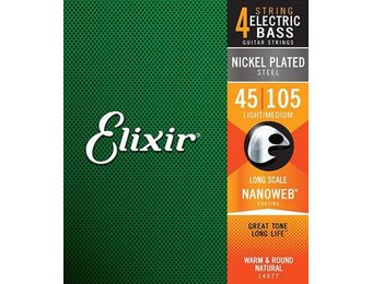 Elixir 14077 Nanoweb  Bassnaren 45-105