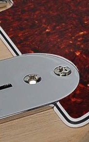 Boston TE-410-TI Telecaster Pickguard tortoise 4ply