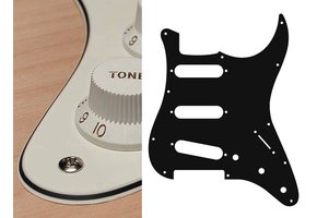 Boston ST-313-VW Stratocaster pickguard parchment 3ply