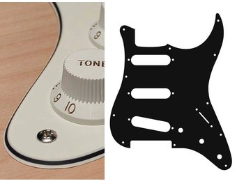 Boston ST-313-VW Stratocaster slagplaat parchment 3ply