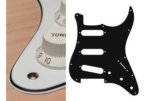 Boston ST-313-W Stratocaster slagplaat wit 3ply