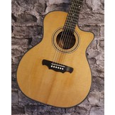 Vox Humana Carbon Acoustic Guitar OM-Model with Cutaway