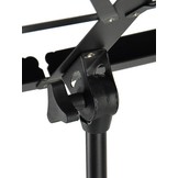 Music stand black foldable with bag