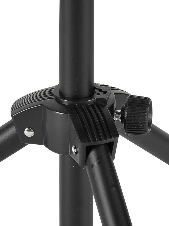 Music stand black foldable with bag