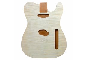 Vox Humana TE body mahogany met gevlamd maple top