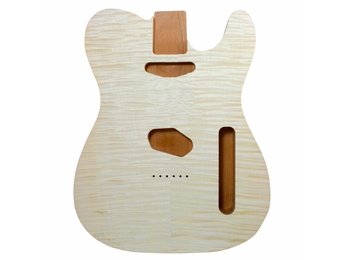 Vox Humana TE body mahogany met gevlamd maple top