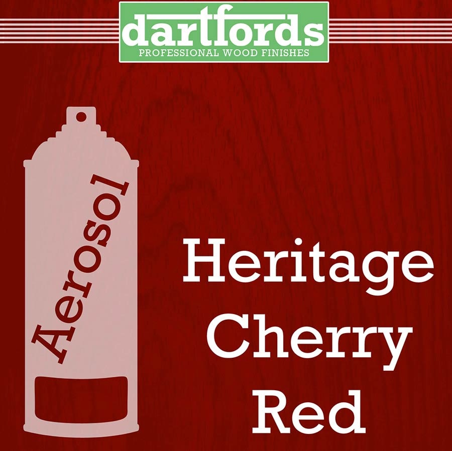 Dartfords cellulose kleurlak Heritage Cherry Red - Spuitbus 400ml