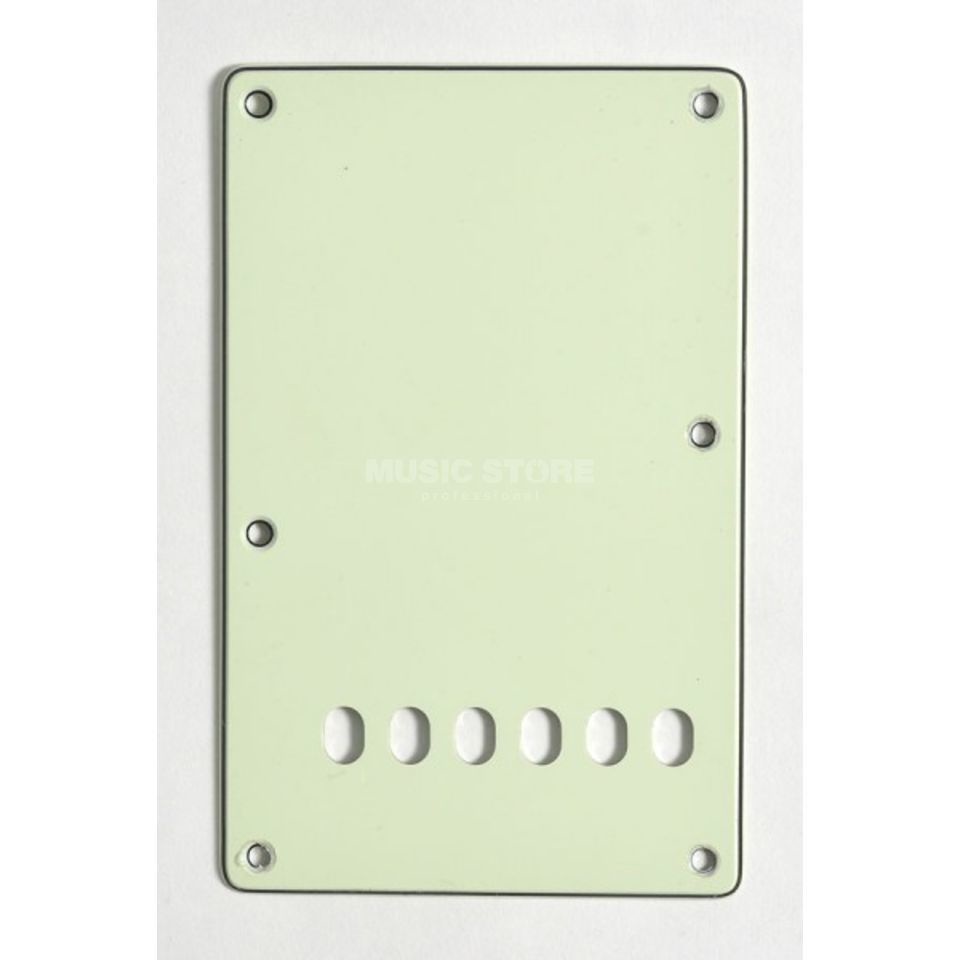 Stratocaster tremolo backplate mint green 3 ply