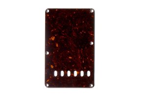 Strat tremolo spring cover tortoise 3 ply