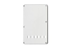Stratocaster tremolo backplate white 3 ply