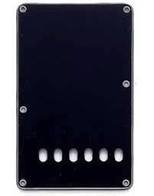 Strat tremolo spring cover  black 3ply